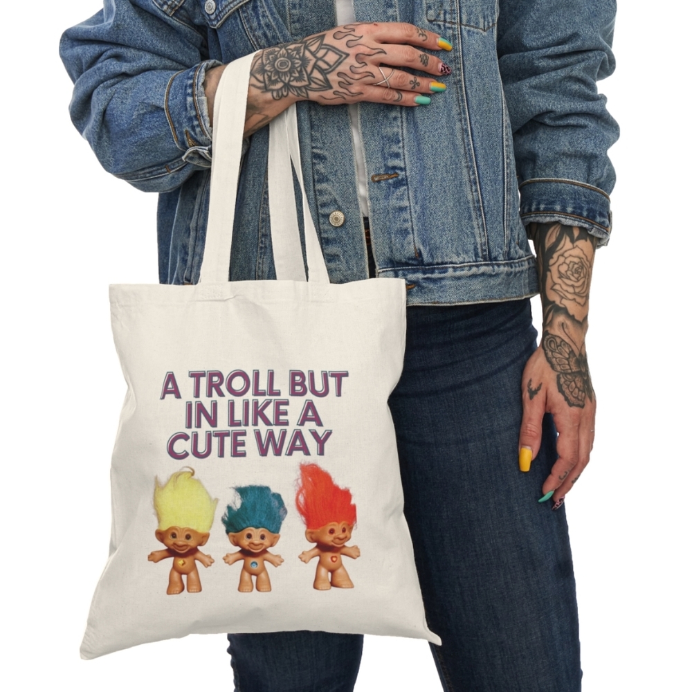 80s trolls tote ♥️🩵💖♥️🩵💖